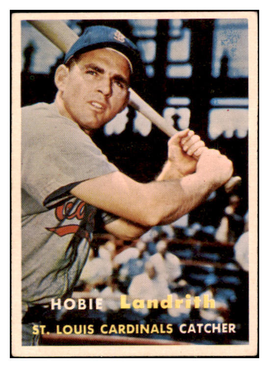 1957 Topps Baseball #182 Hobie Landrith Cardinals EX-MT 527654