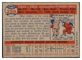 1957 Topps Baseball #259 Eddie O'Brien Pirates EX-MT 527661