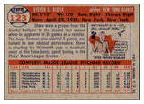 1957 Topps Baseball #123 Steve Ridzik Giants EX-MT 527663