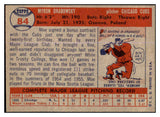1957 Topps Baseball #084 Moe Drabowsky Cubs EX-MT 527668