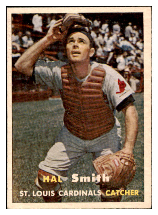 1957 Topps Baseball #111 Hal Smith Cardinals EX-MT 527672