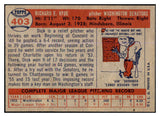 1957 Topps Baseball #403 Dick Hyde Senators EX-MT 527677