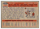1957 Topps Baseball #389 Dave Jolly Braves EX-MT 527678