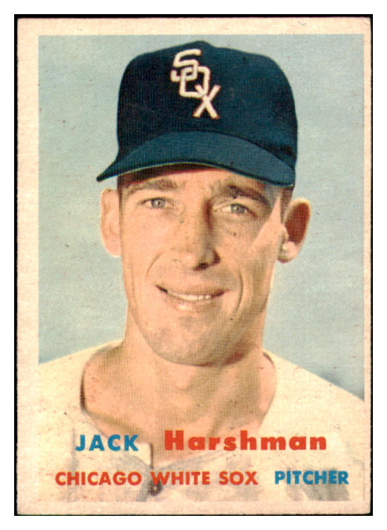 1957 Topps Baseball #152 Jack Harshman White Sox EX-MT 527692