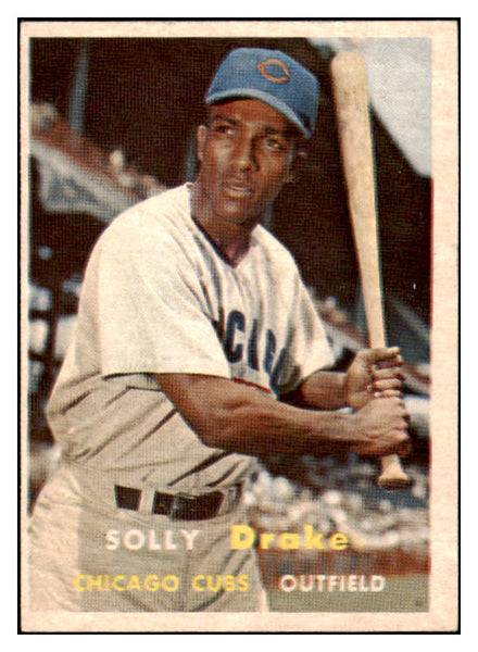 1957 Topps Baseball #159 Solly Drake Cubs EX-MT 527695