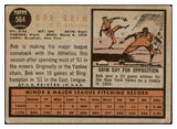 1962 Topps Baseball #564 Bob Grim A's VG-EX 527704