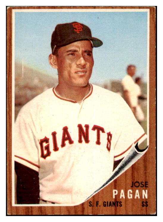 1962 Topps Baseball #565 Jose Pagan Giants VG-EX 527705