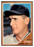 1962 Topps Baseball #574 Dean Stone Colt .45s VG-EX 527714