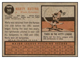 1962 Topps Baseball #566 Marty Kutyna Senators VG-EX 527741