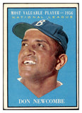 1961 Topps Baseball #483 Don Newcombe MVP Dodgers EX 527746