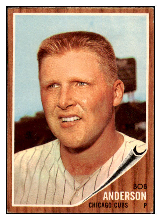 1962 Topps Baseball #557 Bob Anderson Cubs VG-EX 527774