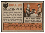 1962 Topps Baseball #531 Bobby Smith Cardinals EX-MT 527781