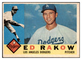 1960 Topps Baseball #551 Ed Rakow Dodgers EX 527789