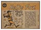 1960 Topps Baseball #555 Nellie Fox A.S. White Sox EX 527796