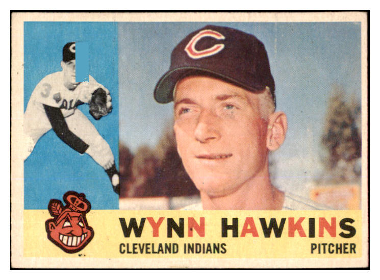 1960 Topps Baseball #536 Wynn Hawkins Indians EX 527805