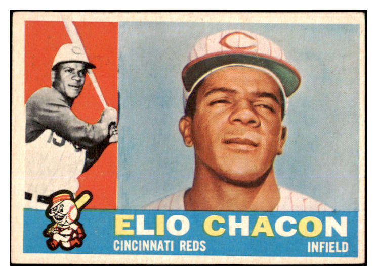 1960 Topps Baseball #543 Elio Chacon Reds EX 527806