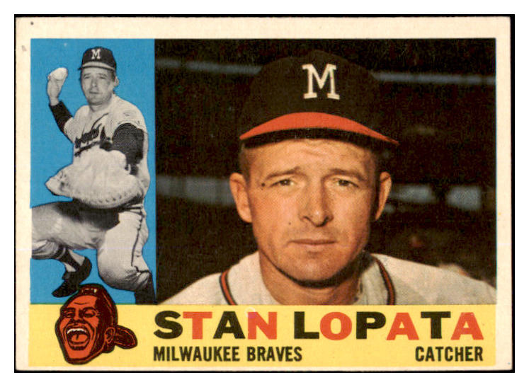1960 Topps Baseball #515 Stan Lopata Braves EX 527813