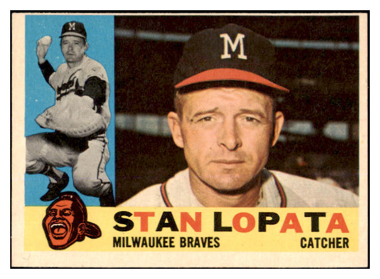 1960 Topps Baseball #515 Stan Lopata Braves EX 527814