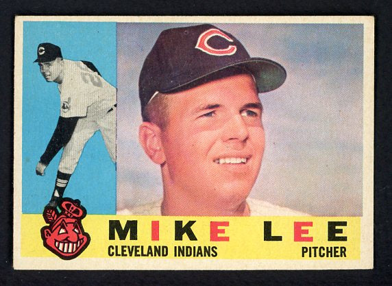 1960 Topps Baseball #521 Mike Lee Indians EX 527819