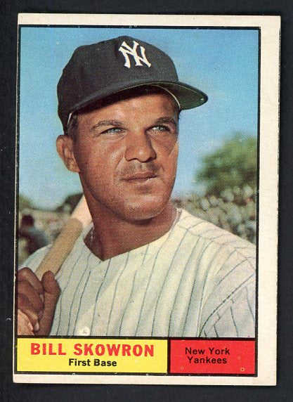 1961 Topps Baseball #371 Bill Skowron Yankees VG-EX 527821