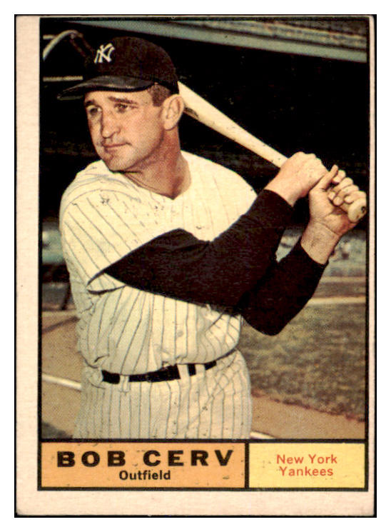 1961 Topps Baseball #563 Bob Cerv Yankees VG-EX 527824