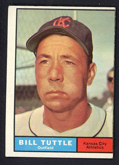 1961 Topps Baseball #536 Bill Tuttle Twins VG-EX 527829