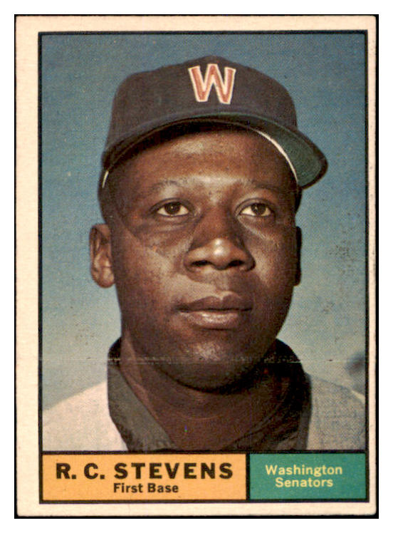 1961 Topps Baseball #526 R.C. Stevens Senators EX 527835
