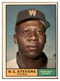 1961 Topps Baseball #526 R.C. Stevens Senators EX 527835