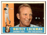 1960 Topps Baseball #535 Whitey Lockman Reds EX+/EX-MT 527837