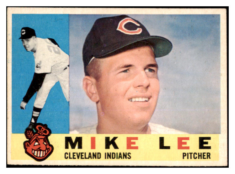 1960 Topps Baseball #521 Mike Lee Indians EX+/EX-MT 527839