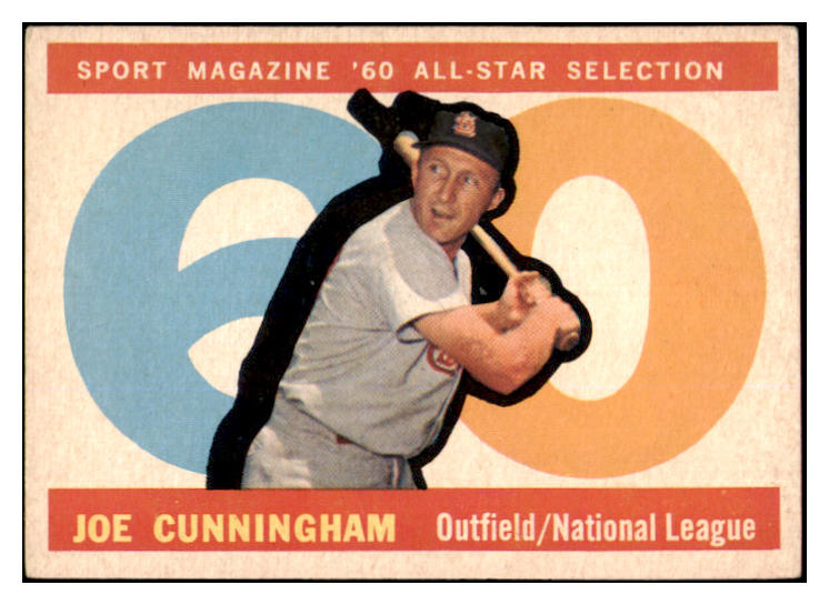 1960 Topps Baseball #562 Joe Cunningham A.S. Cardinals EX+/EX-MT 527840