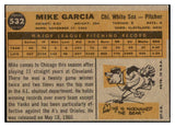 1960 Topps Baseball #532 Mike Garcia White Sox EX+/EX-MT 527841