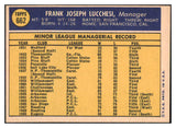 1970 Topps Baseball #662 Frank Lucchesi Phillies EX-MT 527854