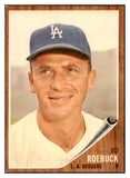 1962 Topps Baseball #535 Ed Roebuck Dodgers EX-MT 527858