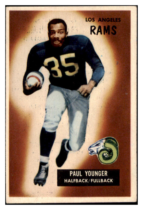 1955 Bowman Football #038 Tank Younger Rams VG-EX 527869