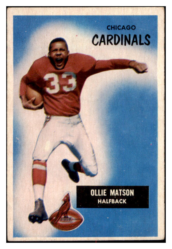 1955 Bowman Football #025 Ollie Matson Cardinals EX 527872