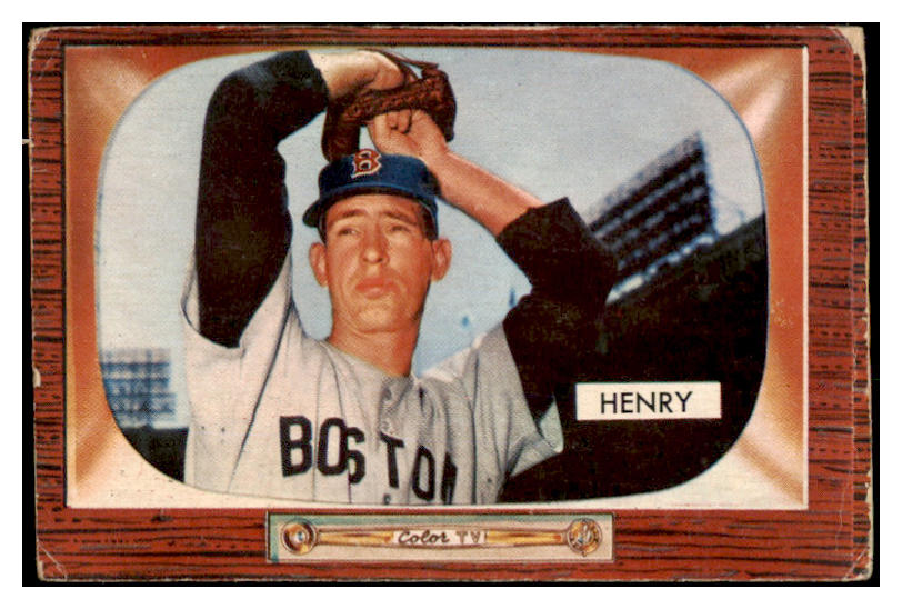 1955 Bowman Baseball #264 Bill Henry Red Sox VG 527889