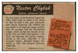 1955 Bowman Baseball #283 Nestor Chylak Umpire GD-VG 527939