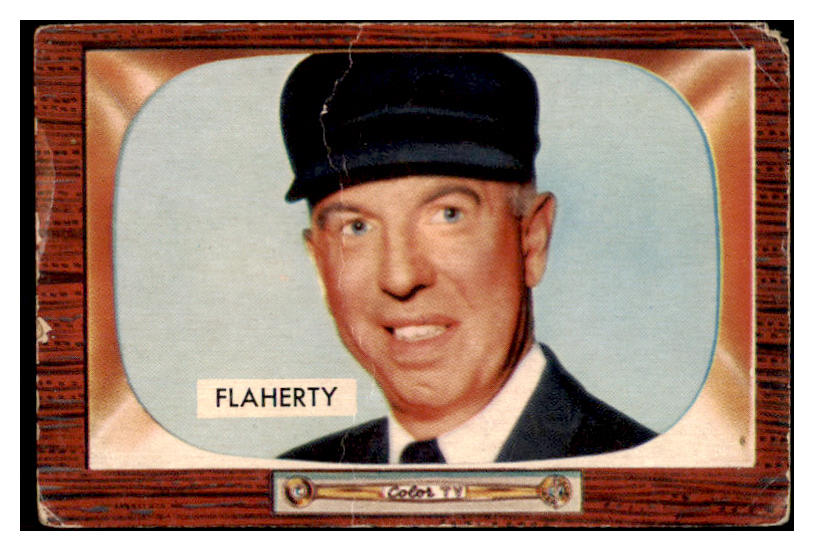 1955 Bowman Baseball #272 John Flaherty Umpire GD-VG 527940