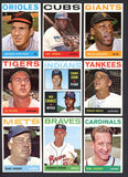 1964 Topps Baseball Complete Set EX-MT Mantle Rose Clemente 527974