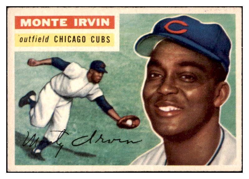1956 Topps Baseball #194 Monte Irvin Cubs EX-MT 527999