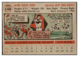 1956 Topps Baseball #148 Alvin Dark Giants VG-EX Gray 528006