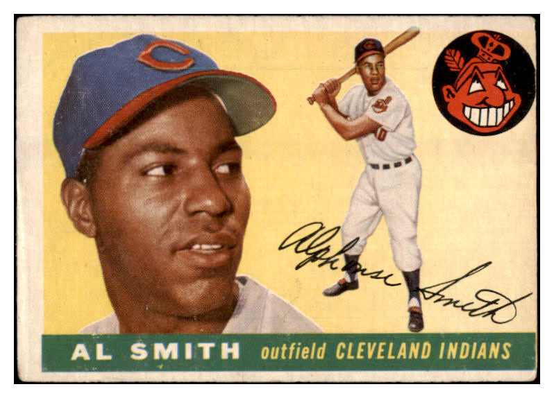 1955 Topps Baseball #197 Al Smith Indians VG-EX 528013