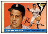 1955 Topps Baseball #201 Sherm Lollar White Sox VG-EX 528014