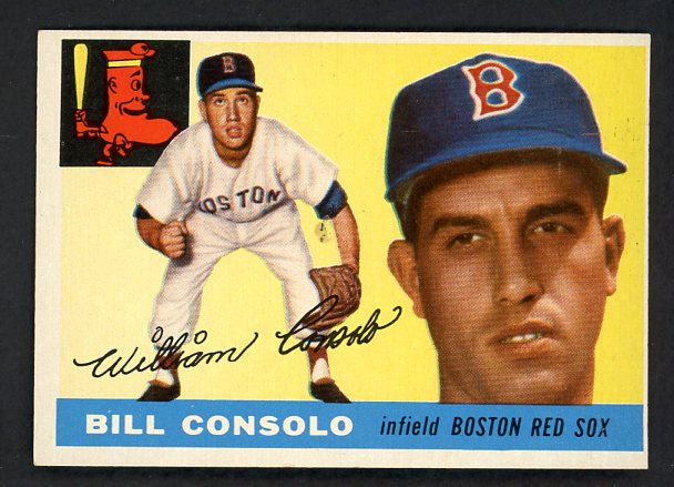 1955 Topps Baseball #207 Billy Consolo Red Sox EX-MT 528019