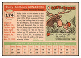 1955 Topps Baseball #174 Rudy Minarcin Reds EX-MT 528020