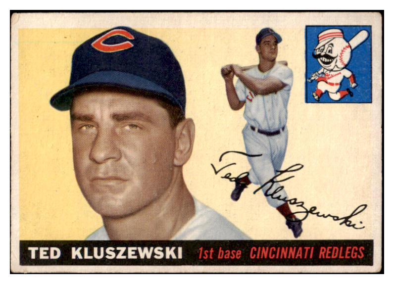 1955 Topps Baseball #120 Ted Kluszewski Reds VG-EX 528025