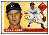 1955 Topps Baseball #092 Don Zimmer Dodgers EX 528029