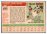 1955 Topps Baseball #157 Bob Miller Phillies VG-EX 528035