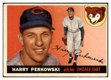 1955 Topps Baseball #184 Harry Perkowski Cubs VG-EX 528045